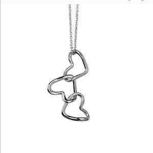 EUC lia Sophia Heartthrob necklace